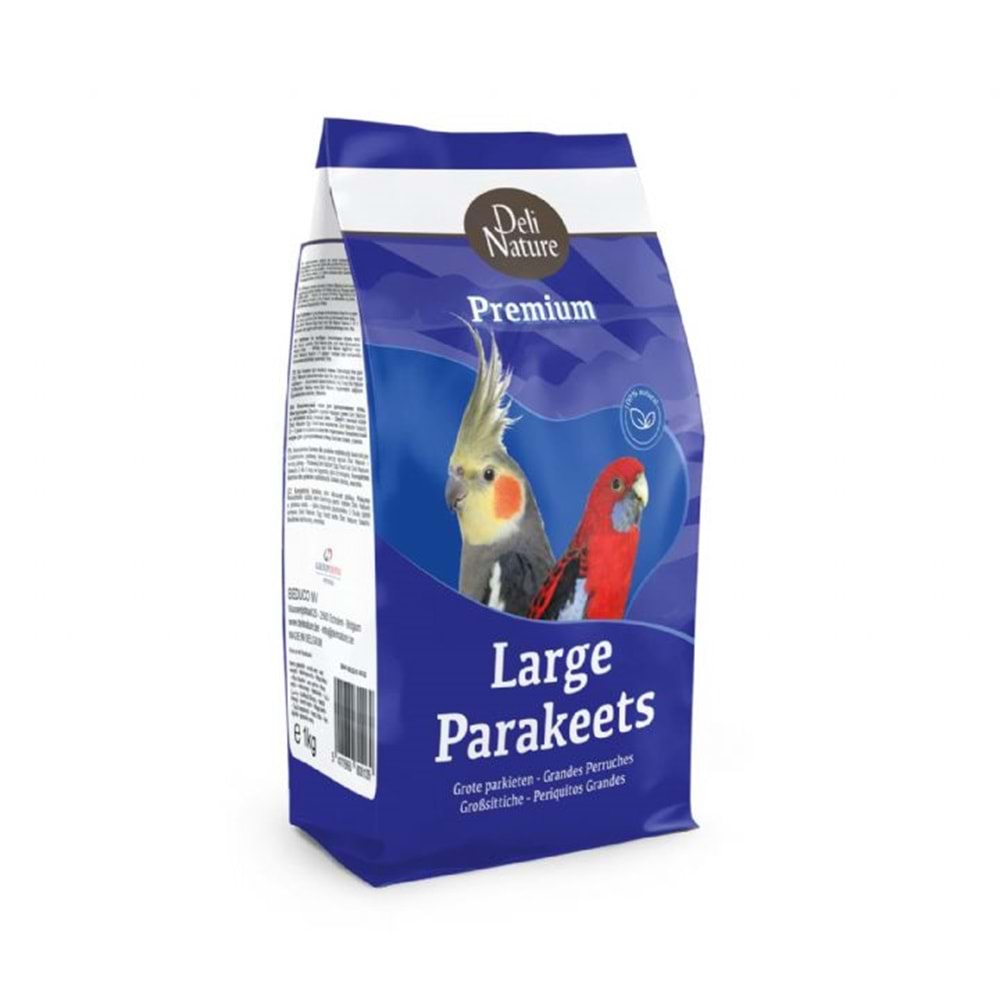 28222 DELİ NATURE PREMİUM LARGE PAREKEETS PAREKET YEMİ 1000GR 10LU