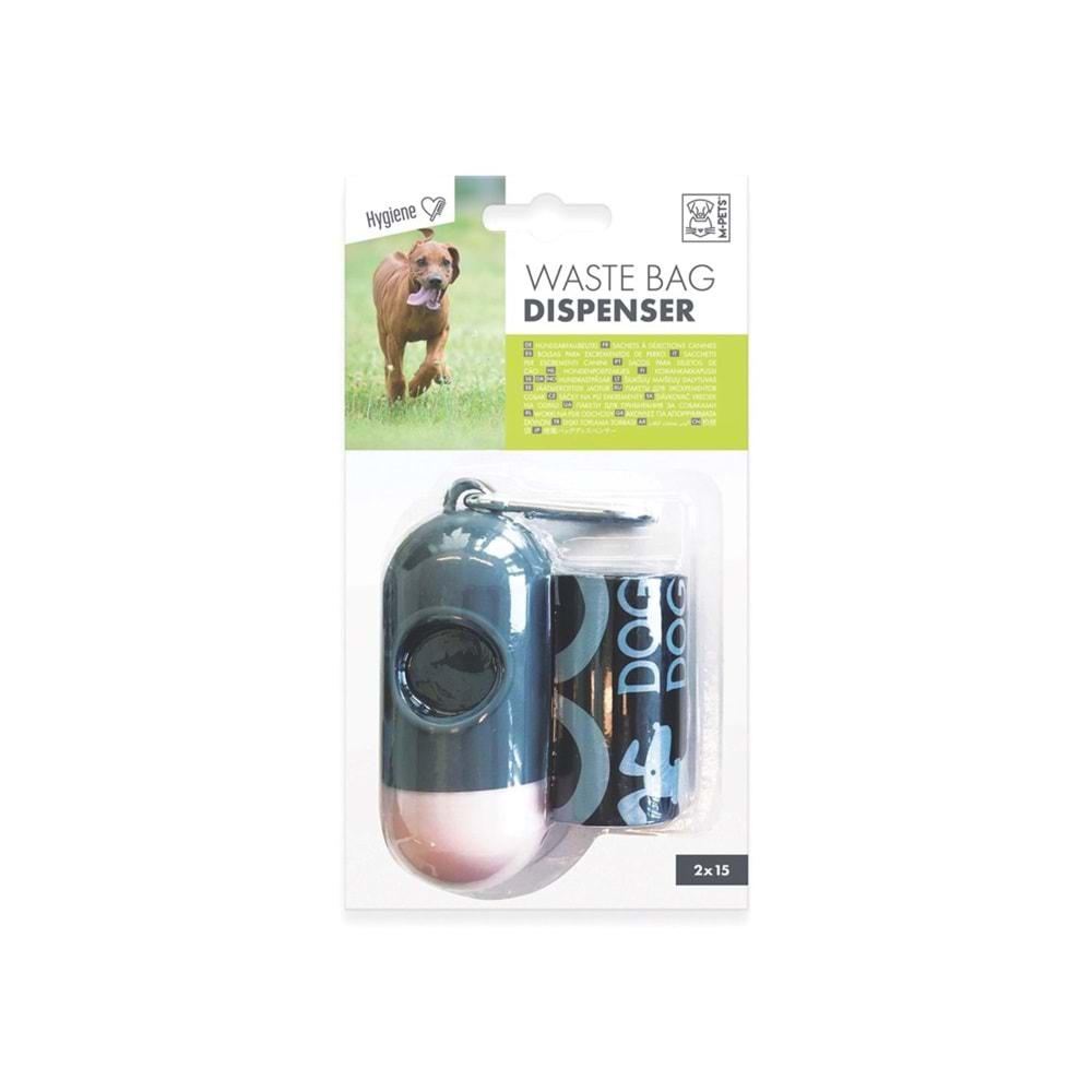 10100108 M-PETS DIŞKI TOPLAMA SETİ 15 YAPRAK 2Lİ PAKET