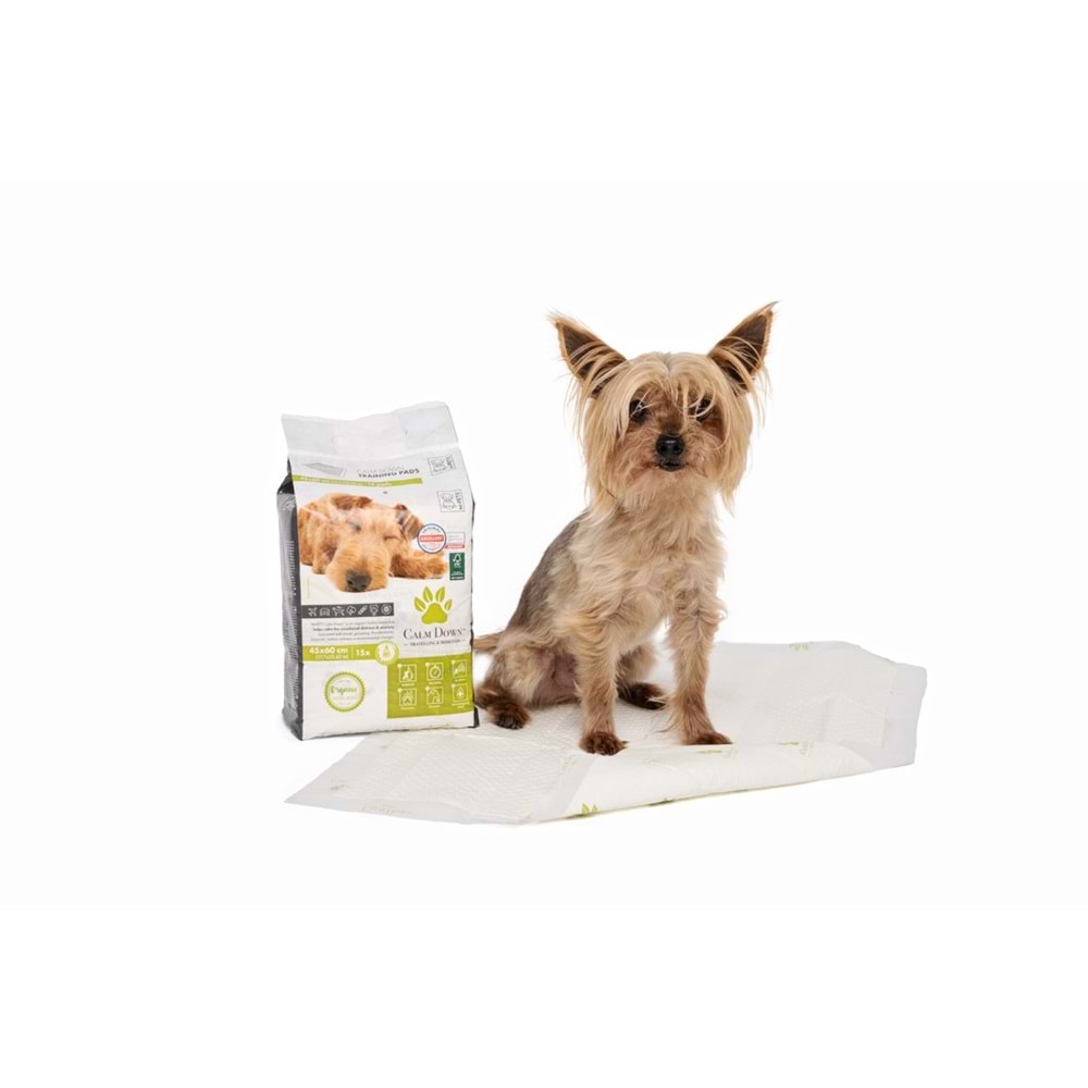 10111401 M-PETS SAKİNLEŞTİRİCİLİ KÖPEK ÇİŞ EĞİTİM PEDİ 45X60CM 15Lİ