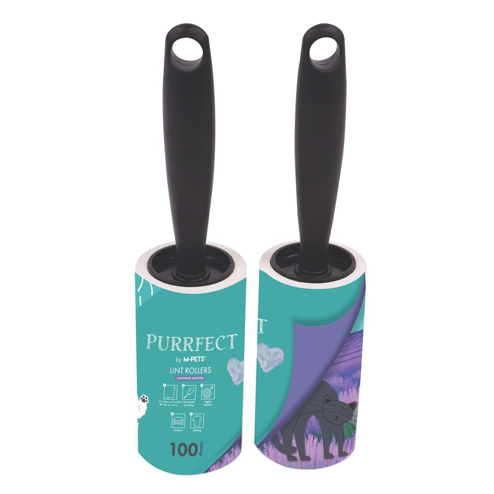 10128299 M-PETS PURRFECT TÜY TOPLAMA RULOSU 2X100 YAPRAK LAVANTALI