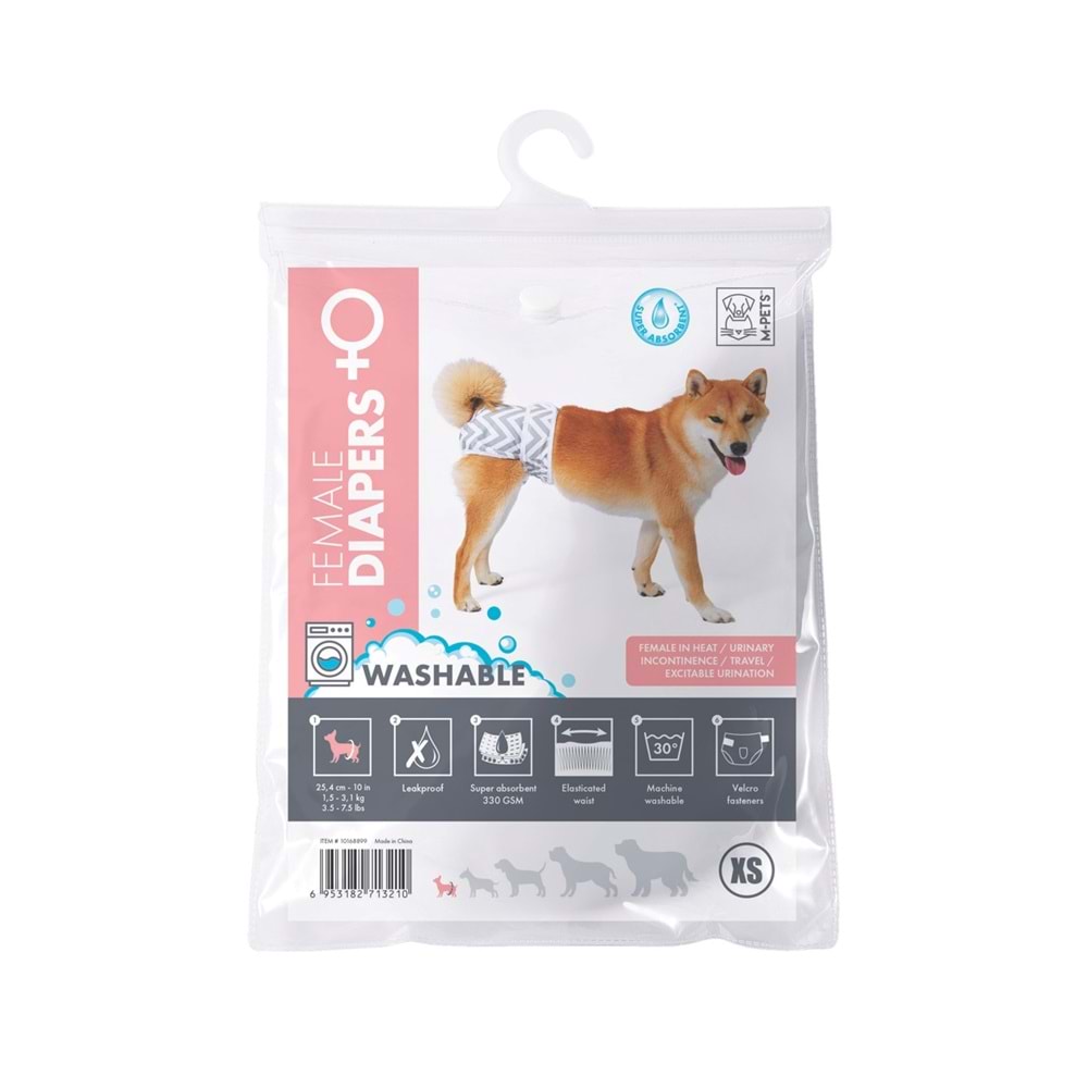 10168899 M-PETS DİŞİ KÖPEKLER İÇİN YIKANABİLİR KÜLOT (XS) 10168899 M-PETS DİŞİ KÖPEKLER İÇİN YIKANABİLİR KÜLOT (XS)