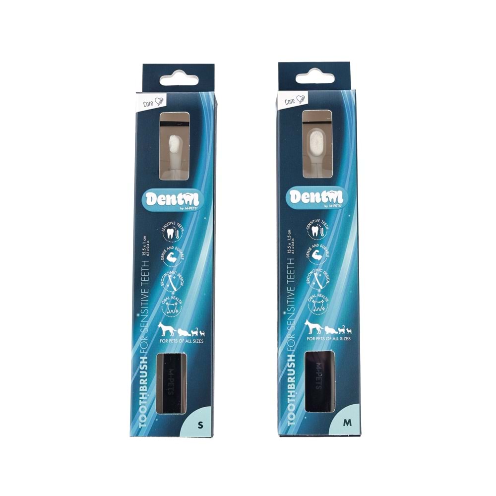 10178399 M-PETS DENTAL HASSAS DİŞLER İÇİN DİŞ FIRÇASI (S)