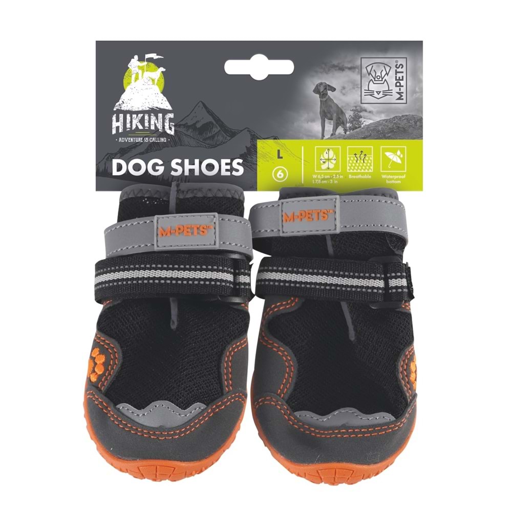 10360813 M-PETS HIKING KÖPEKLER İÇİN AYAKKABI #6 L