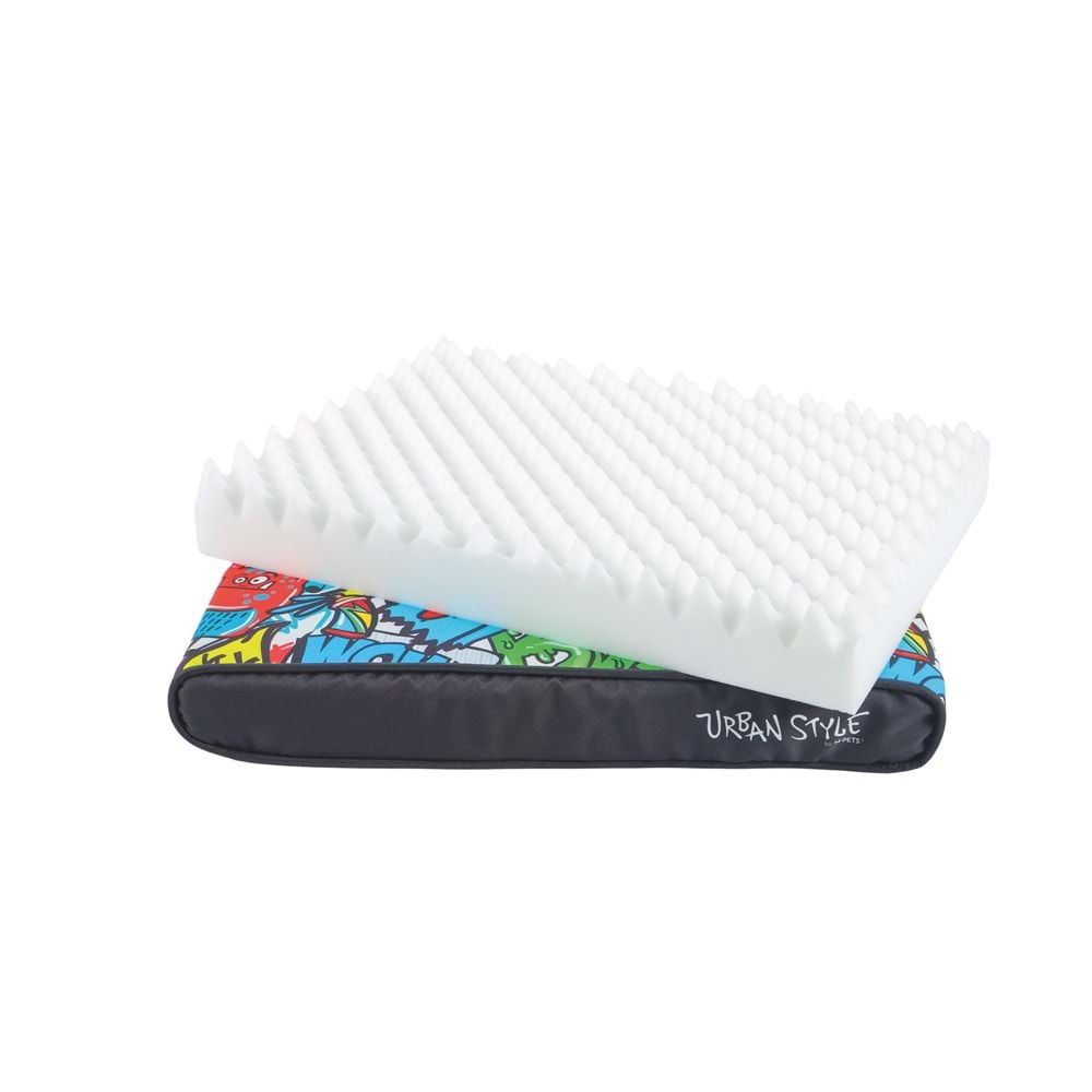 10365299 M-PETS URBANSTYLE CONTEMPO CUSHION YATAK MULTİCOLOR (L) 95X65X9CM