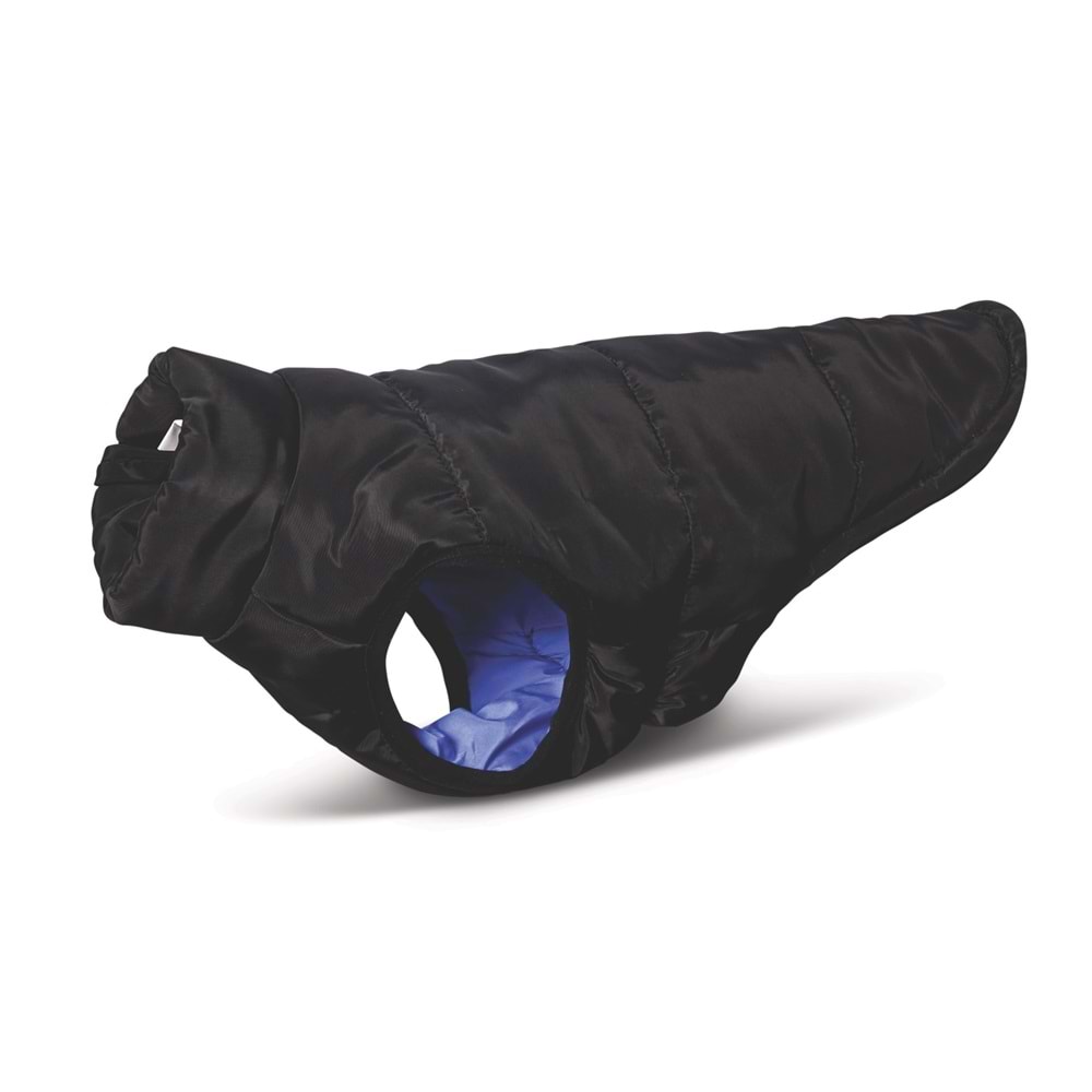 10366808 M-PETS GENTLE DOG WINTER JACKET BLACK/BLUE (L)