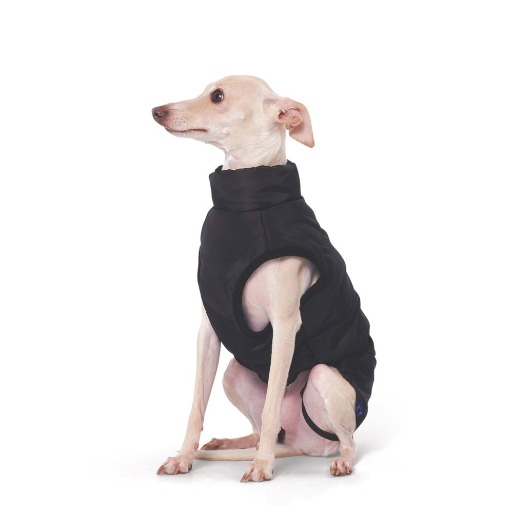 10366808 M-PETS GENTLE DOG WINTER JACKET BLACK/BLUE (L)