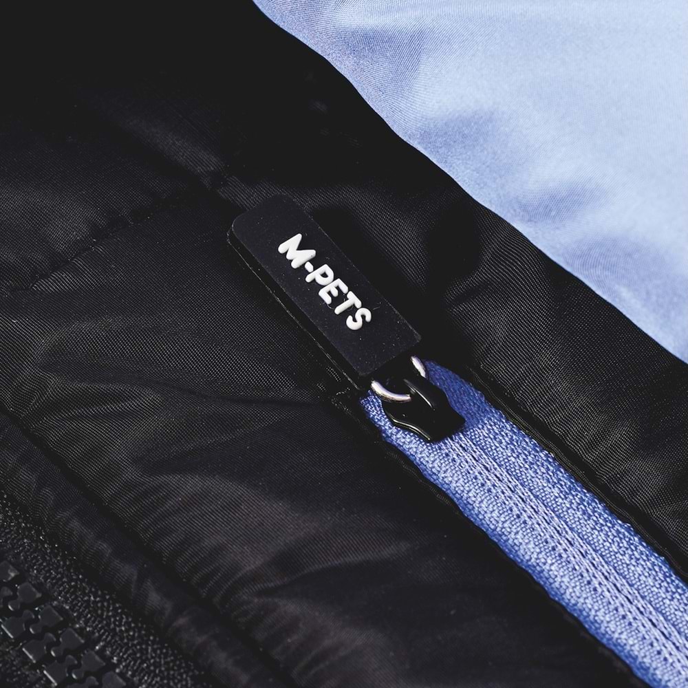 10366808 M-PETS GENTLE DOG WINTER JACKET BLACK/BLUE (L)