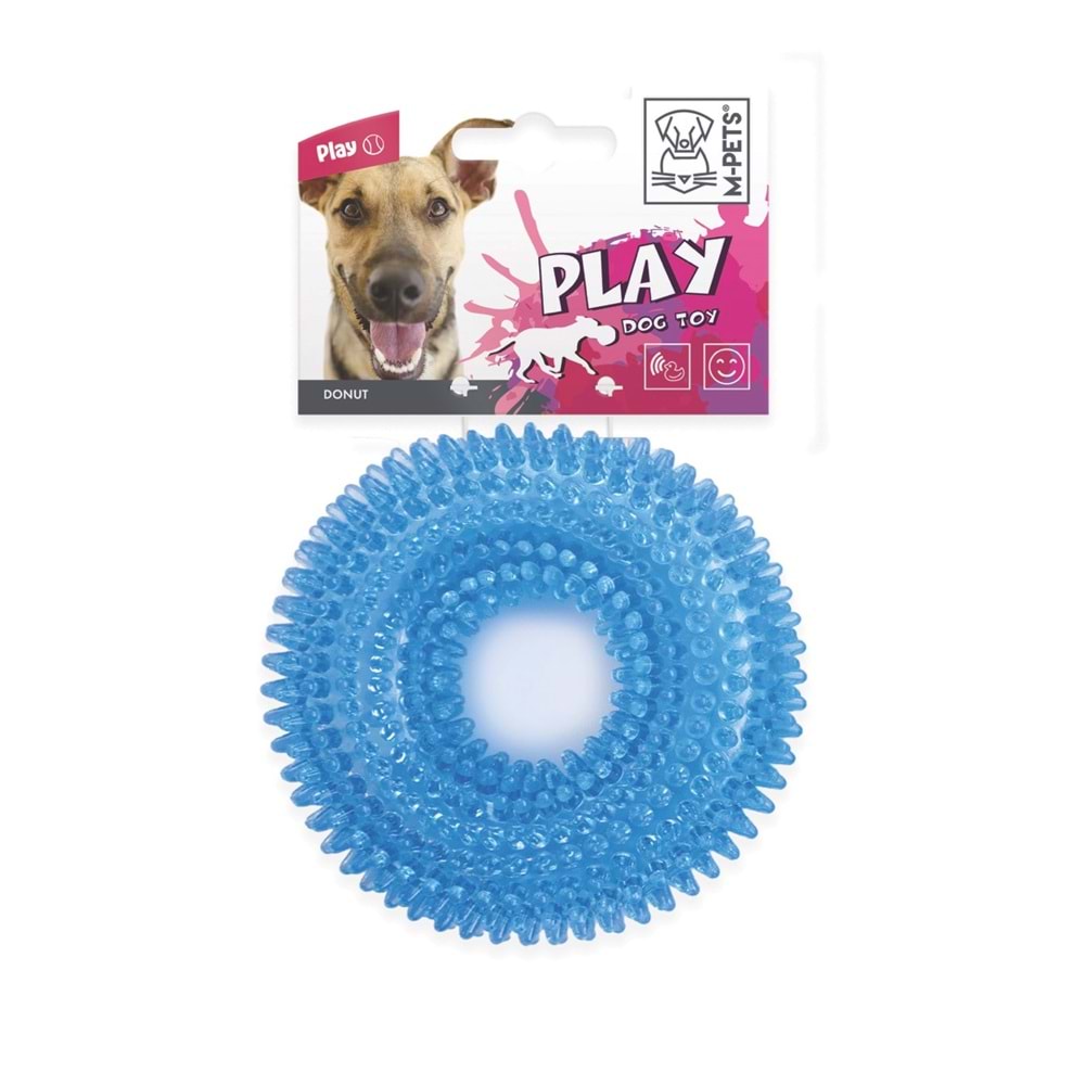 10609499 M-PETS DONUT KÖPEK OYUNCAĞI MİX COLOR 9CM