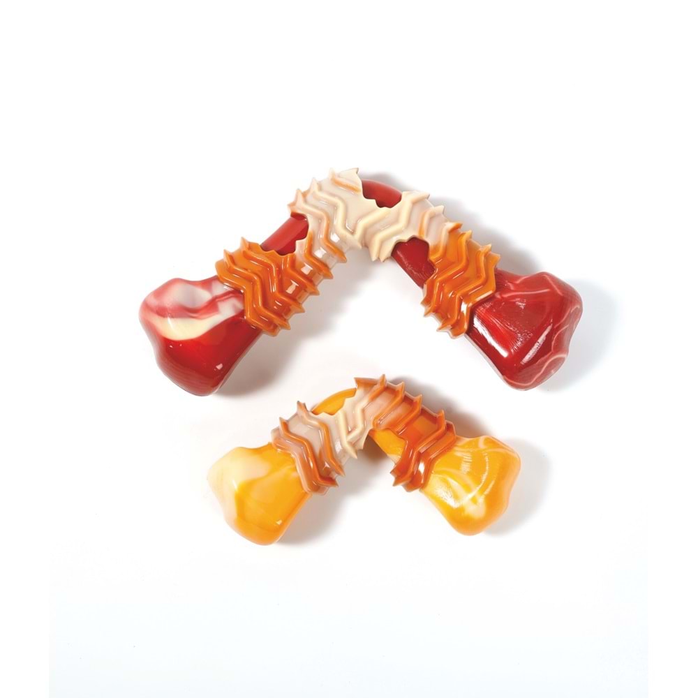 10650399 M-PETS CARNIVORE DOG TOY BOOMERANG BONE PASTIRMA AROMALI