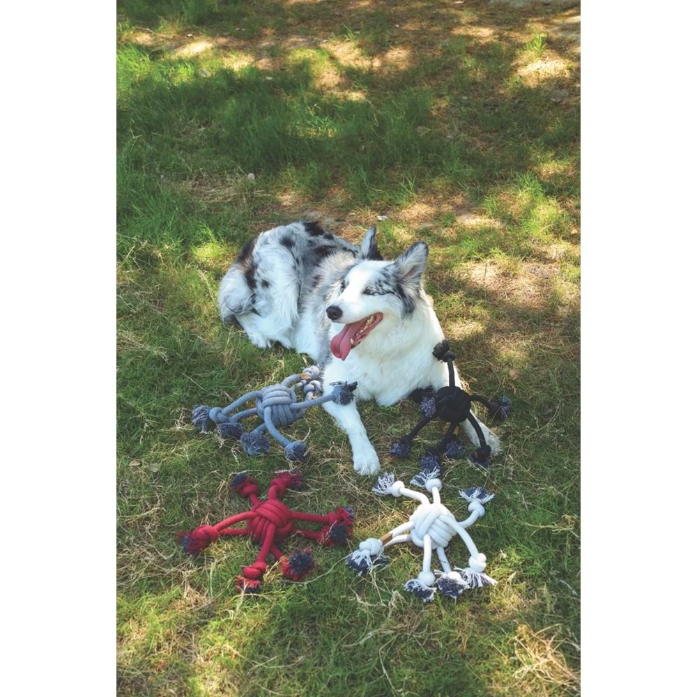 10661905 M-PETS COTO RED SPİDER 38CM ÖRGÜ OYUNCAK