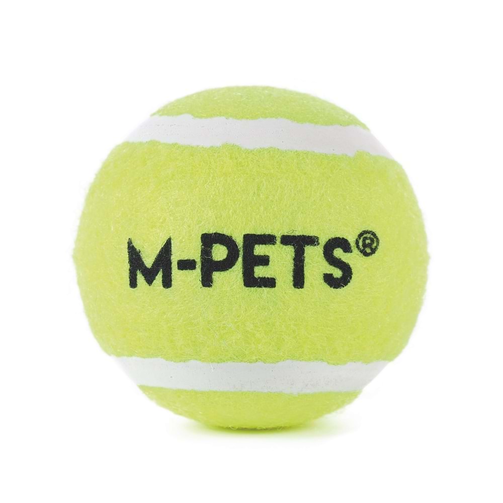 10670999 M-PETS HOP TENNİS TOPU YELLOW 6,4CM 3LÜ SET