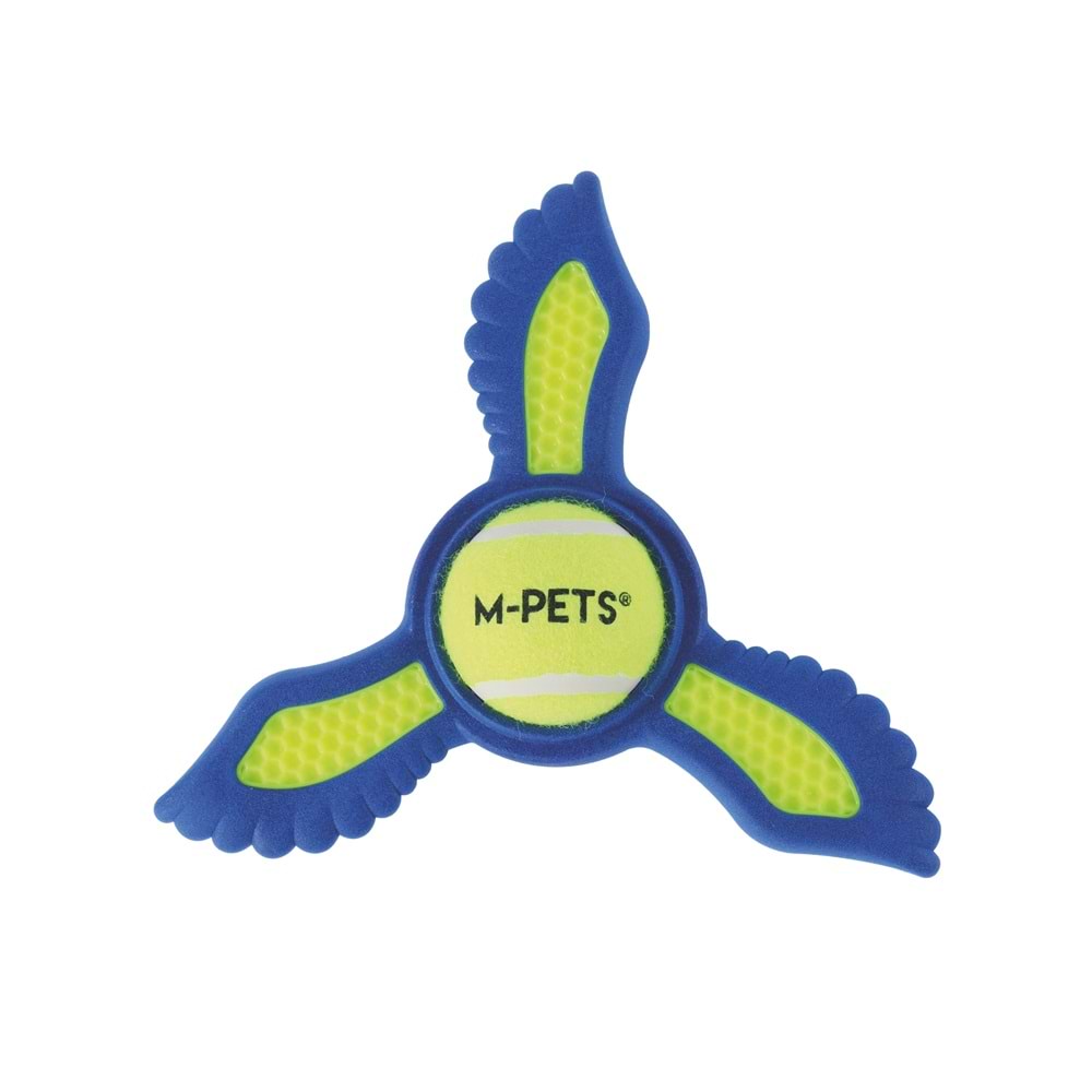 10671199 M-PETS HOP HELIX KÖPEK OYUNCAĞI YELLOW & BLUE