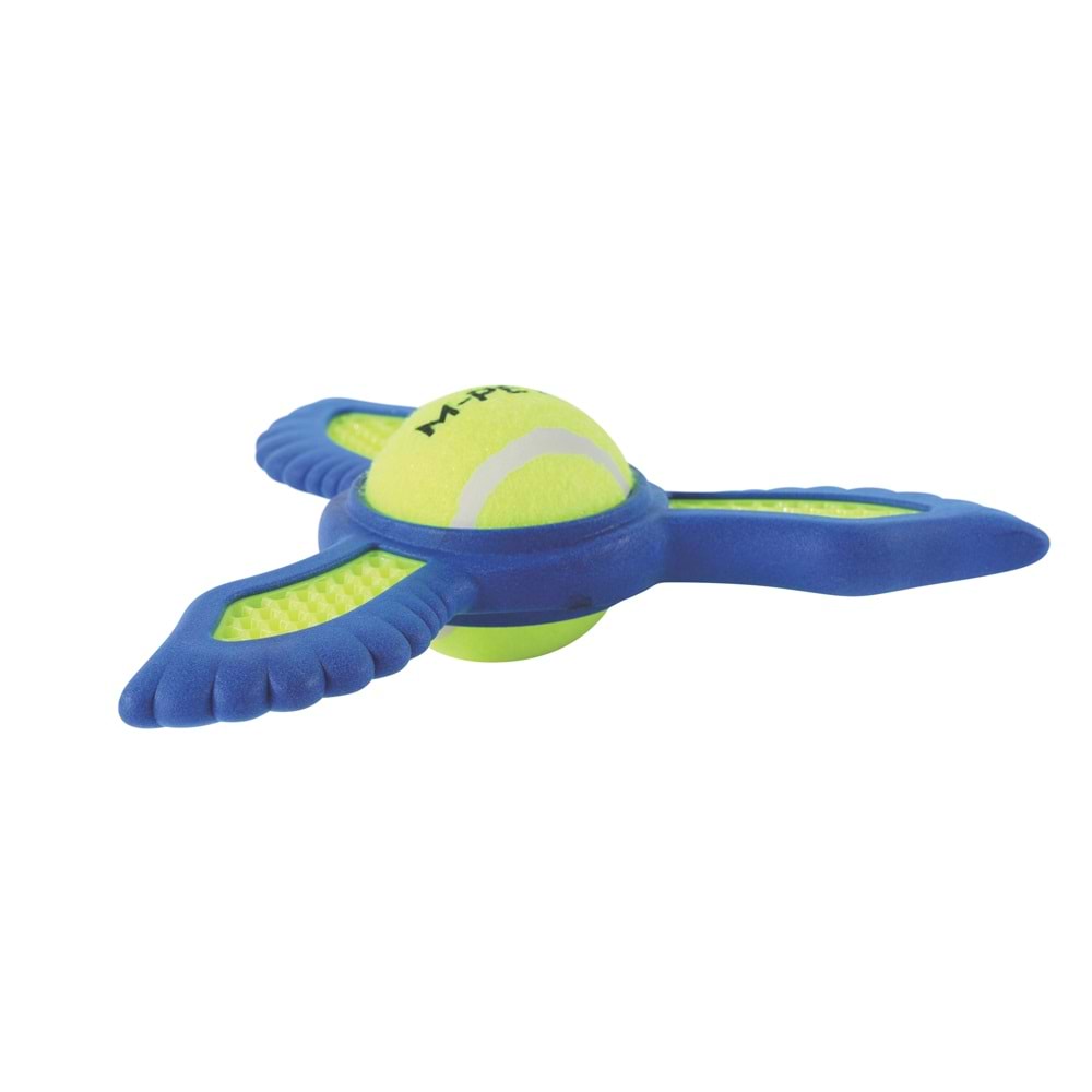 10671199 M-PETS HOP HELIX KÖPEK OYUNCAĞI YELLOW & BLUE