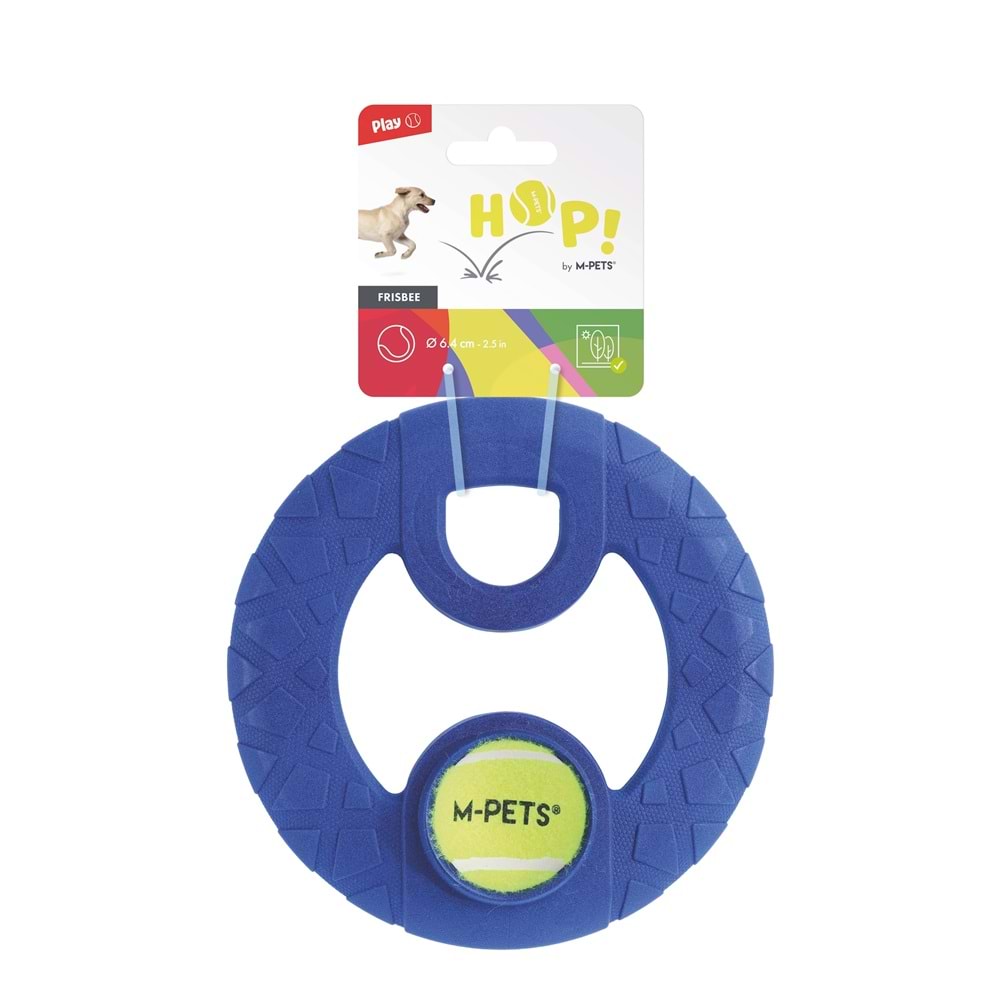10671299 M-PETS HOP FRISBEE KÖPEK OYUNCAĞI YELLOW & BLUE