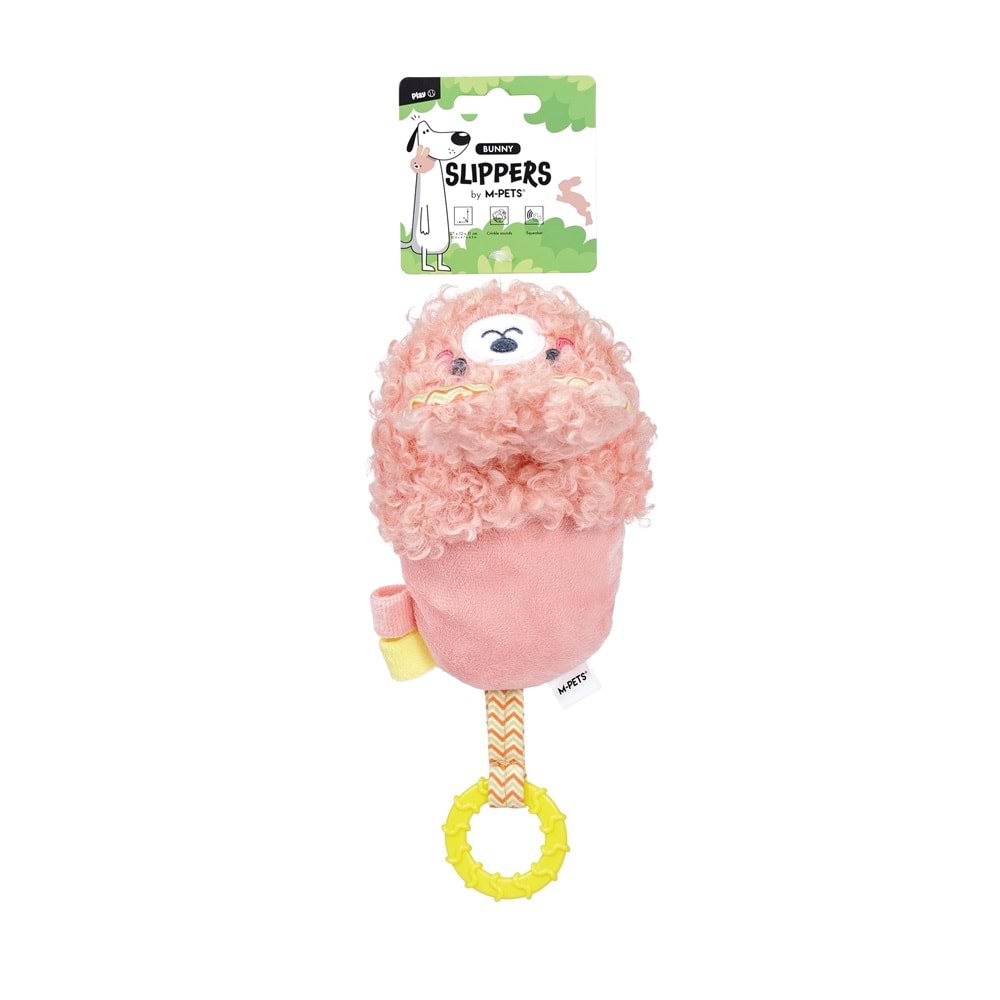 10672799 M-PETS SLİPPERS BUNNY KÖPEK OYUNCAĞI PİNK