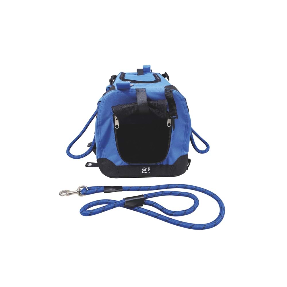 10703999 M-PETS 2IN1 REMIX BLACK/BLUE TAŞIMA ÇANTASI 41X28X28CM
