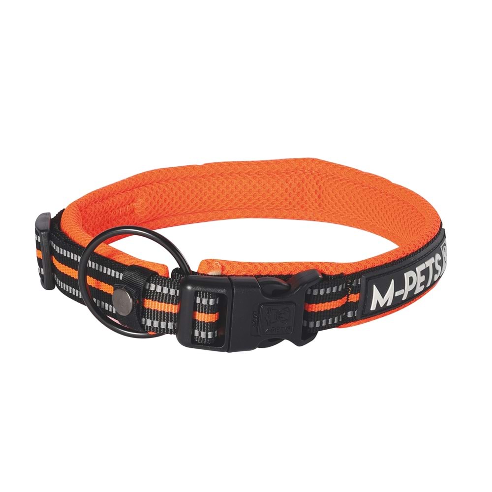10817499 M-PETS HIKING REFLEKTÖRLÜ SOFT BOYUN TASMASI ORANGE (L)