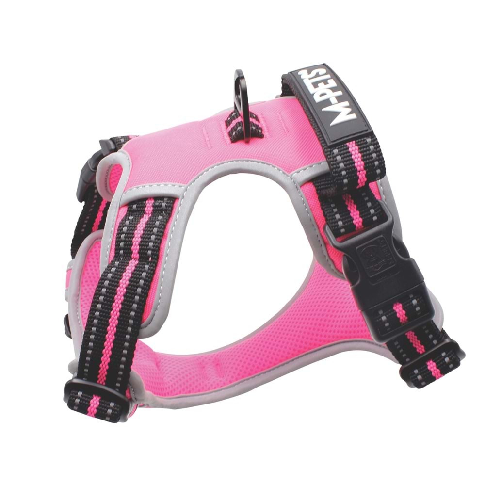 10853999 M-PETS HIKING REFLEKTÖRLÜ SOFT SIRT TASMASI PINK (S)