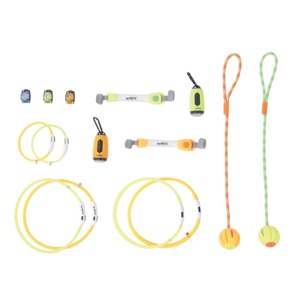 10856399 M-PETS FLASH LED DIŞKI POŞETİ KUTUSU GREEN