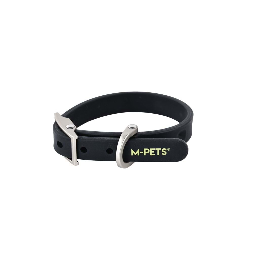 10861708 M-PETS BOND NFC SİSTEMLİ SİLİKON BOYUN TASMASI (S) BLACK