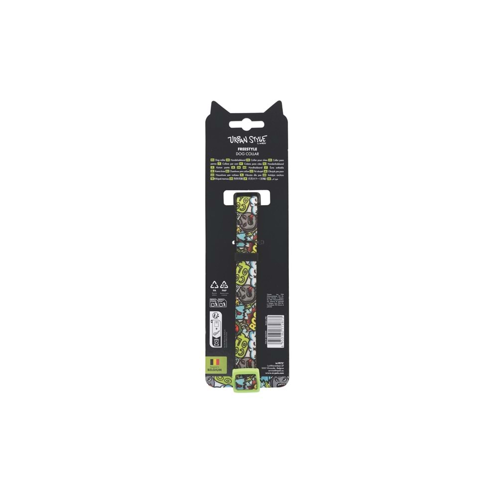 10867599 M-PETS URBAN STYLE FREESTYLE MULTİCOLOR BOYUN TASMASI (M)