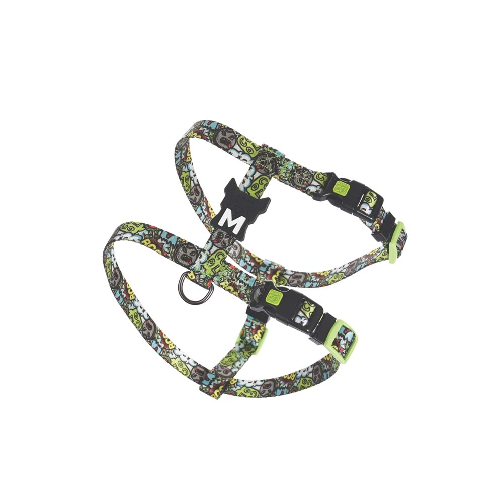 10869399 M-PETS URBAN STYLE MULTİCOLOR ACTİVE KÖPEK GÖĞÜS TASMASI (XS)