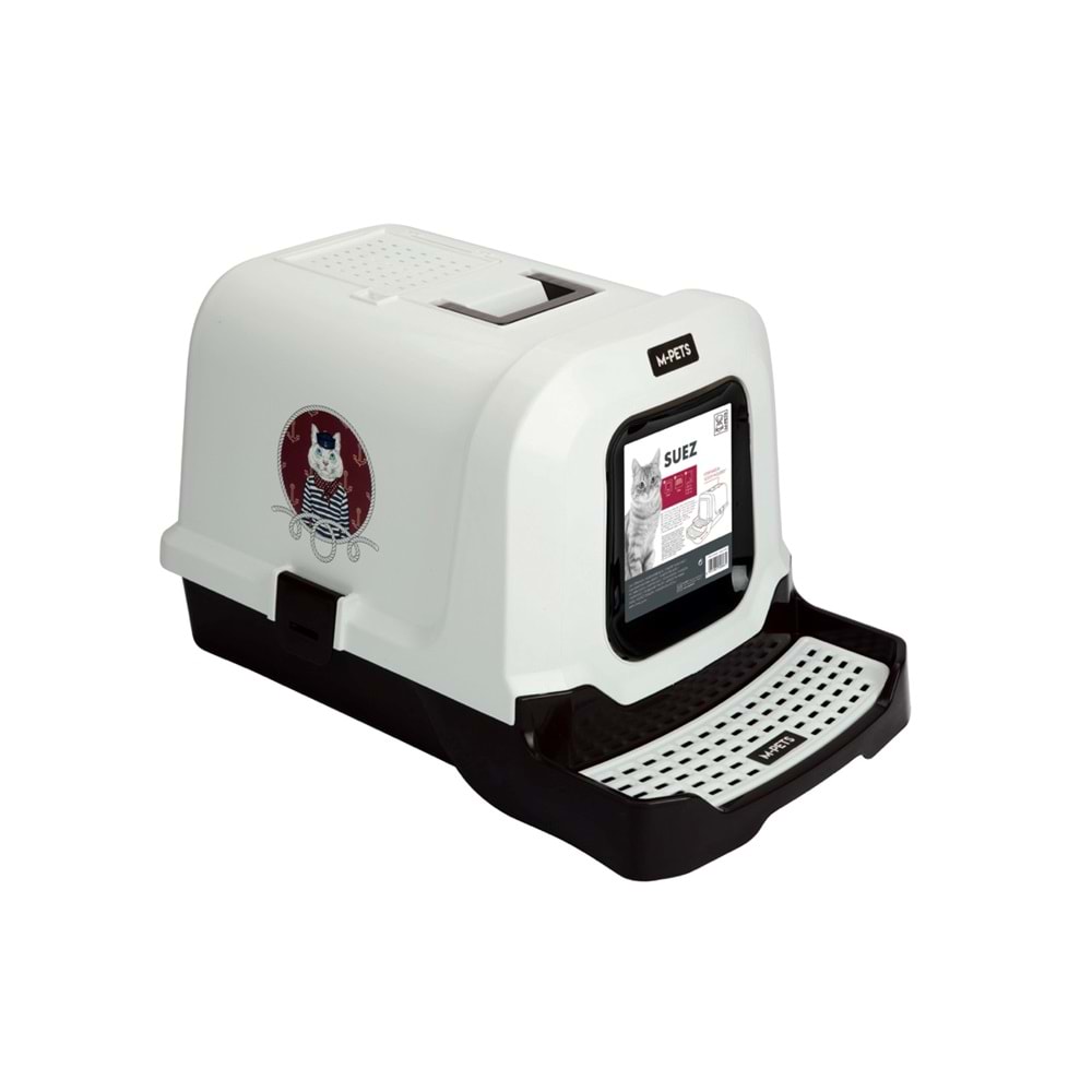 20101299 M-PETS SUEZ SAİLOR/CAT KAPALI KEDİ TUVALETİ 69X42X41CM