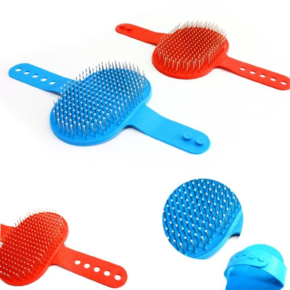 201485-DOGLİFE KÖPEKLER İÇİN TÜY ALICI ve YIKAMA FIRÇASI 13CM