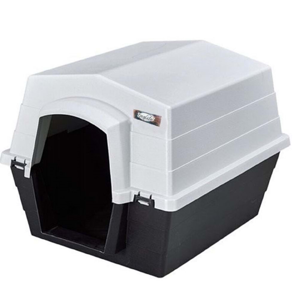 201908-DOGLİFE LUNA 95 PLASTİK KÖPEK KULÜBESİ