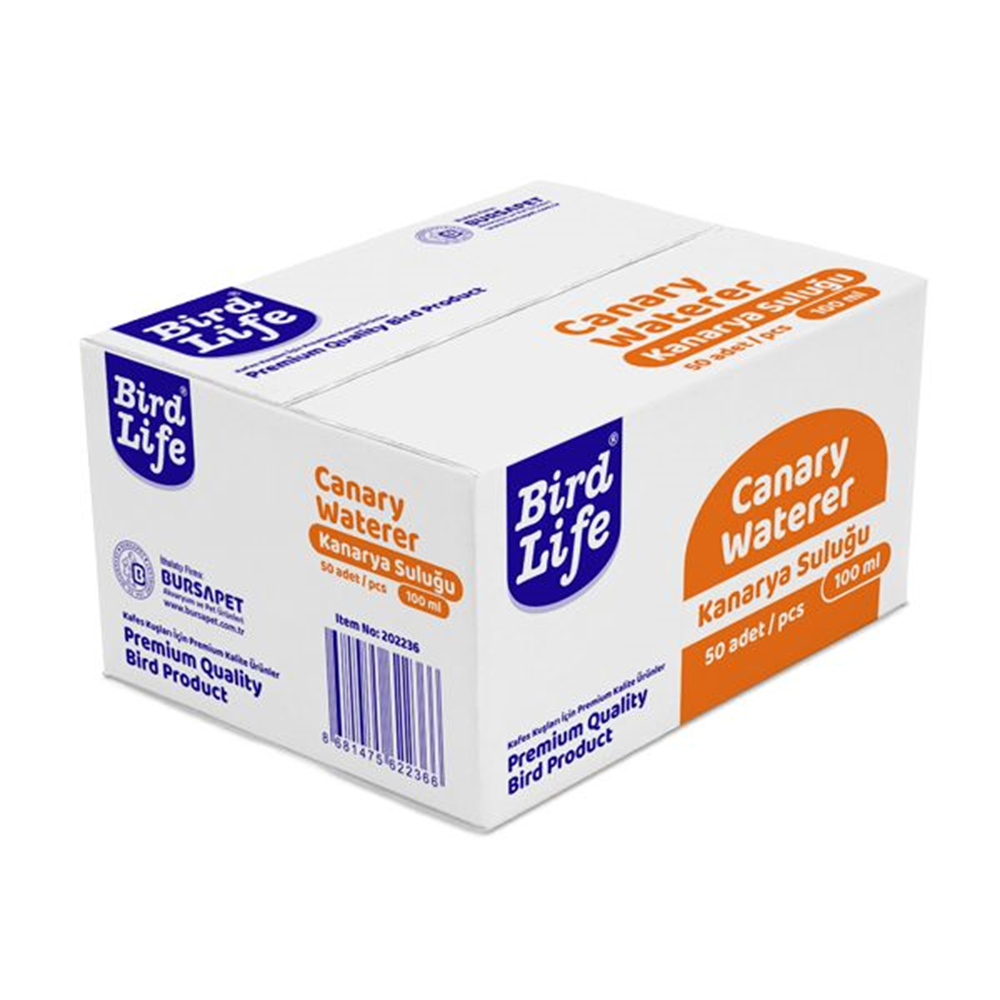 202236-BİRDLİFE KANARYA SULUĞU 100ML 50Lİ