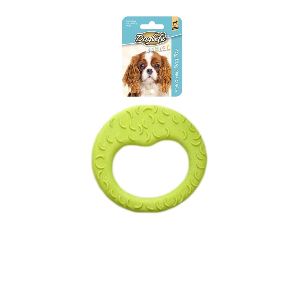 202251-DOGLİFE KÖPEKLER İÇİN KAUÇUK RING OYUNCAK