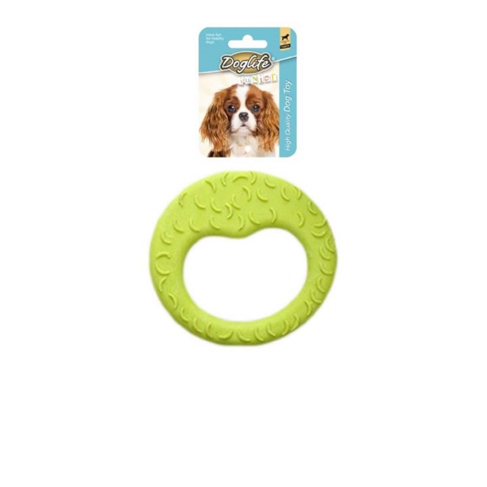 202252-DOGLİFE KÖPEKLER İÇİN KAUÇUK RING OYUNCAK