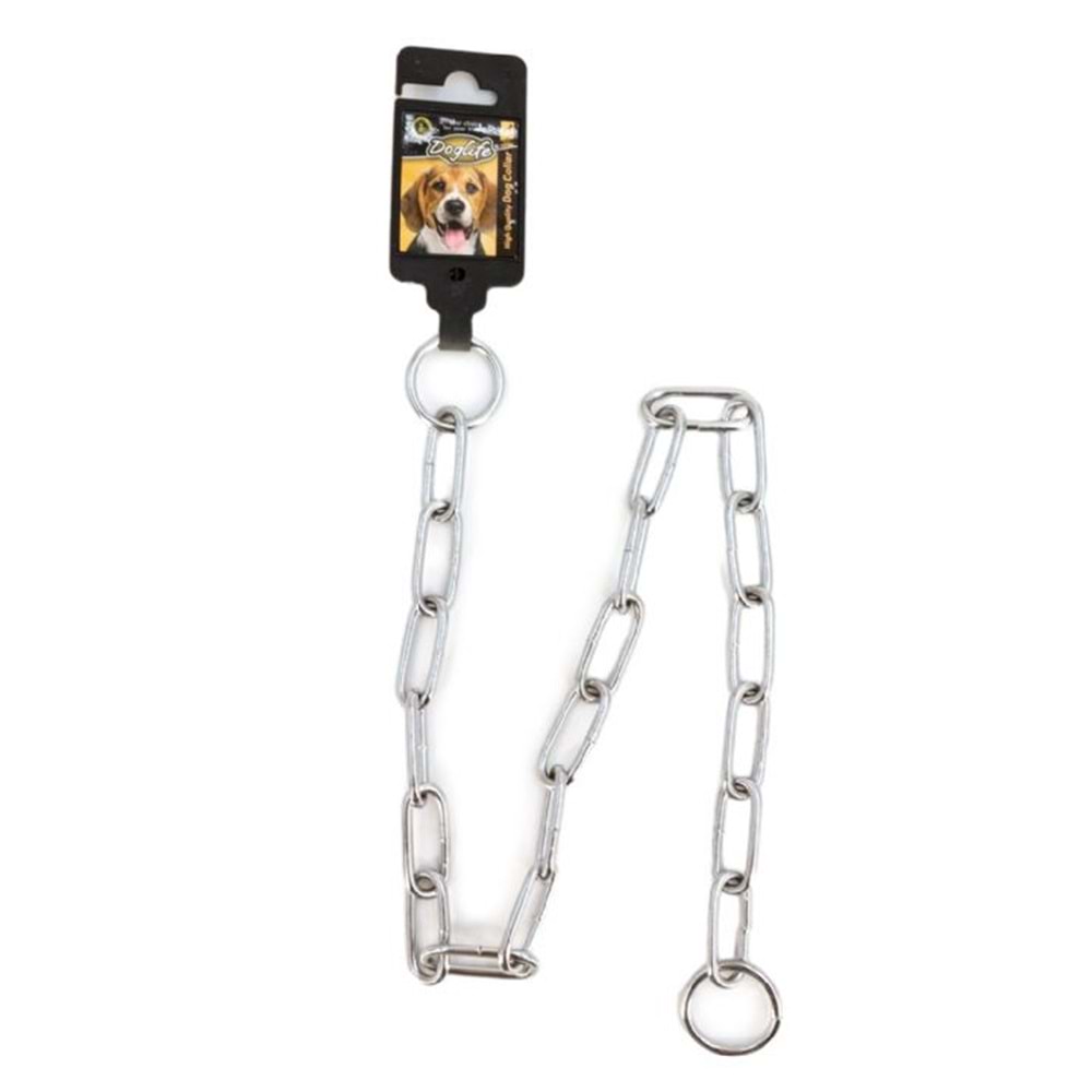 202404-DOGLİFE KÖPEKLER İÇİN EĞİTİM BOYUN ZİNCİRİ 4,00MMX70CM