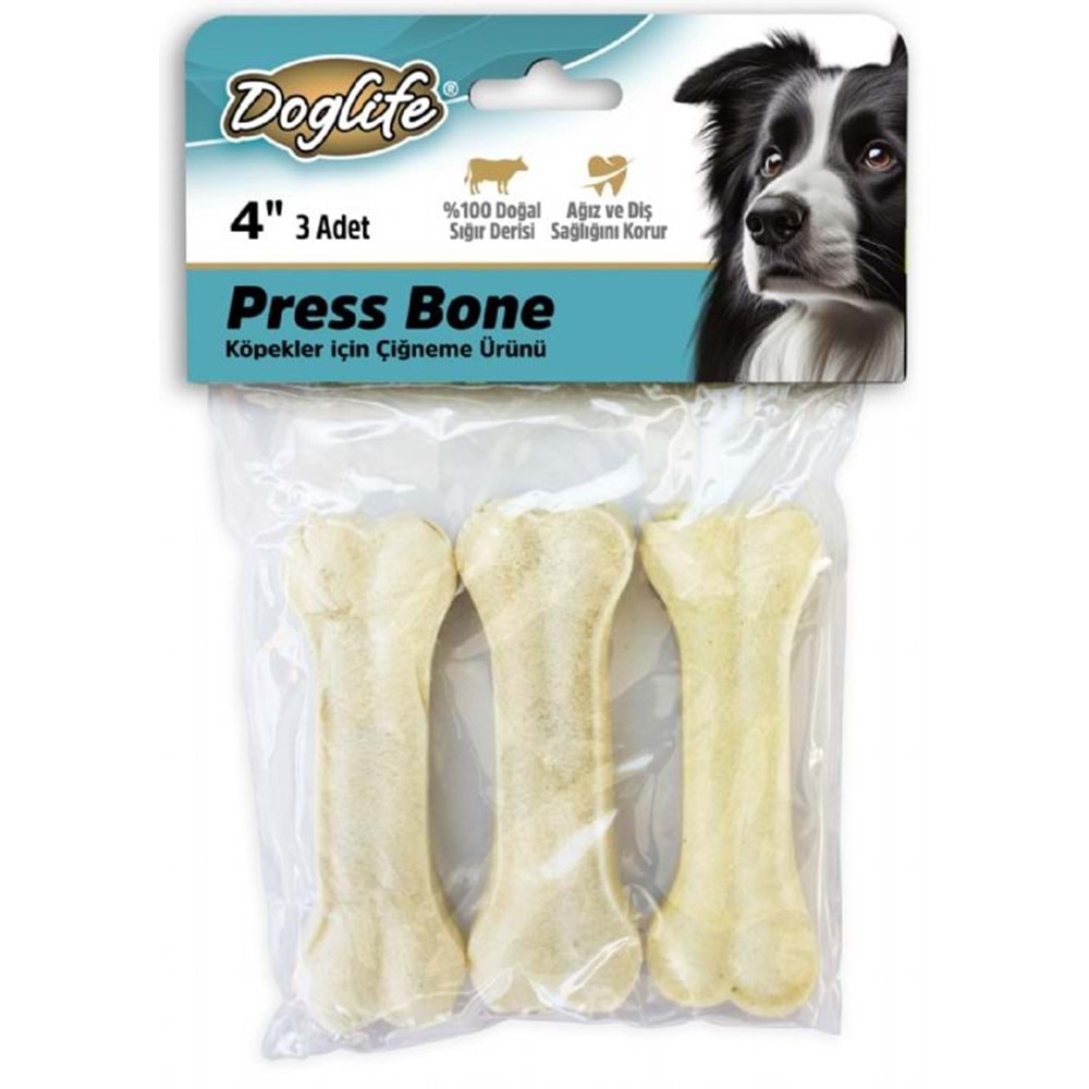 202701-DOGLİFE PRESS KEMİK WHİTE 30GR/AD. 3LÜ