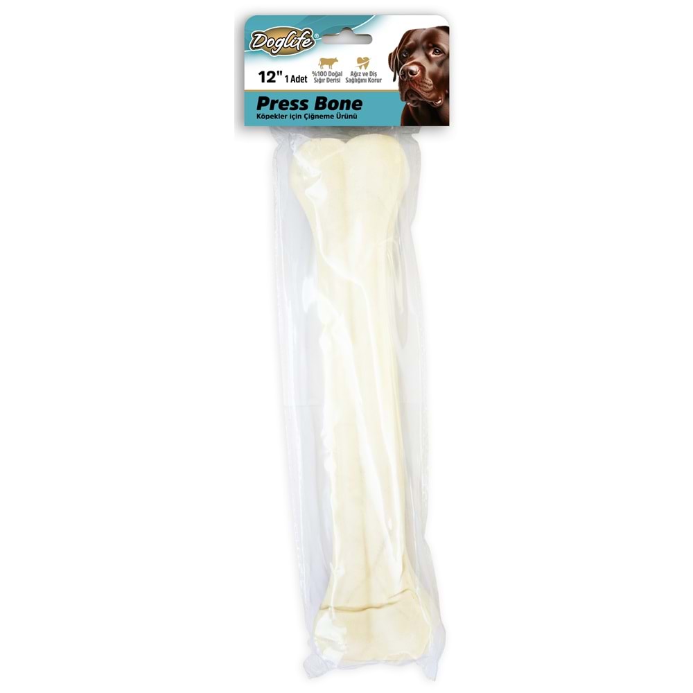 202706-DOGLİFE PRESS KEMİK WHİTE 350GR 1Lİ PAKET