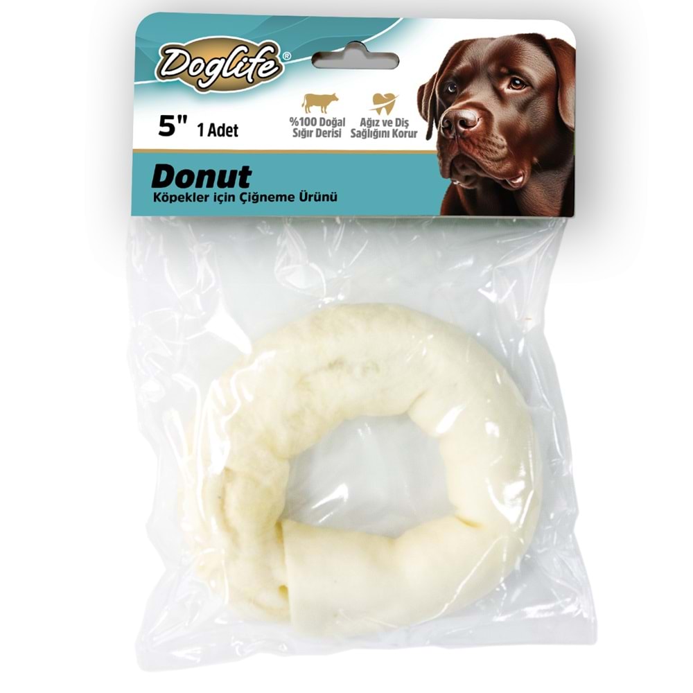 203402-DOGLİFE PRES DONUT 80GR/AD.1Lİ