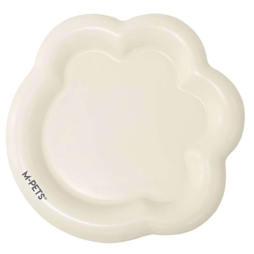 20502299 M-PETS PETJOY PAWSY SERAMİK MAMA KABI WHİTE (M) 175ML