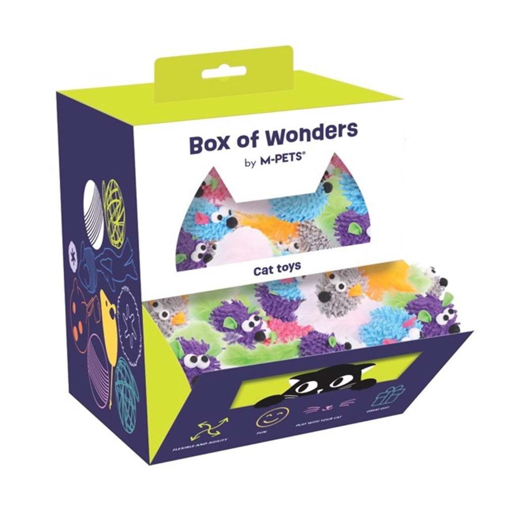20603399 M-PETS WONDERS MİMSY KEDİ OYUNCAĞI 70Lİ DISPLAY