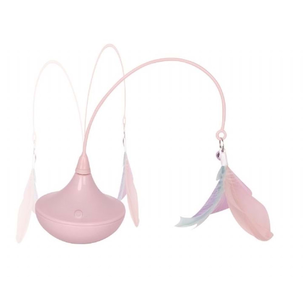 20635007 M-PETS SWING İNTERAKTİF KEDİ OYUNCAĞI PİNK