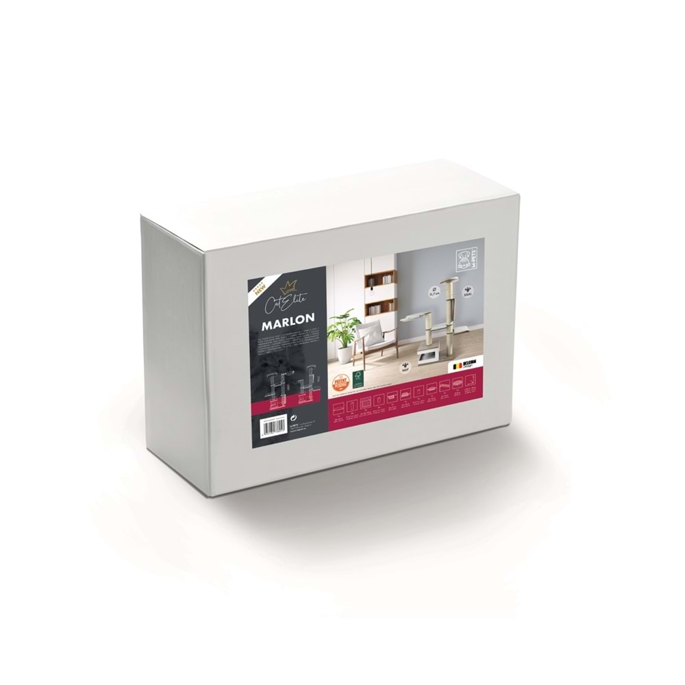 20635699 M-PETS CAT ELİTE MARLON KEDİ TIRMALAMA 68X40X142CM