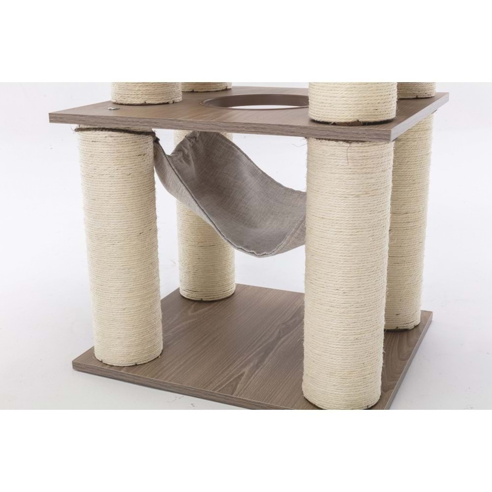 20636399 M-PETS CAT ELİTE GRACE KEDİ TIRMALAMA 77X50X131CM