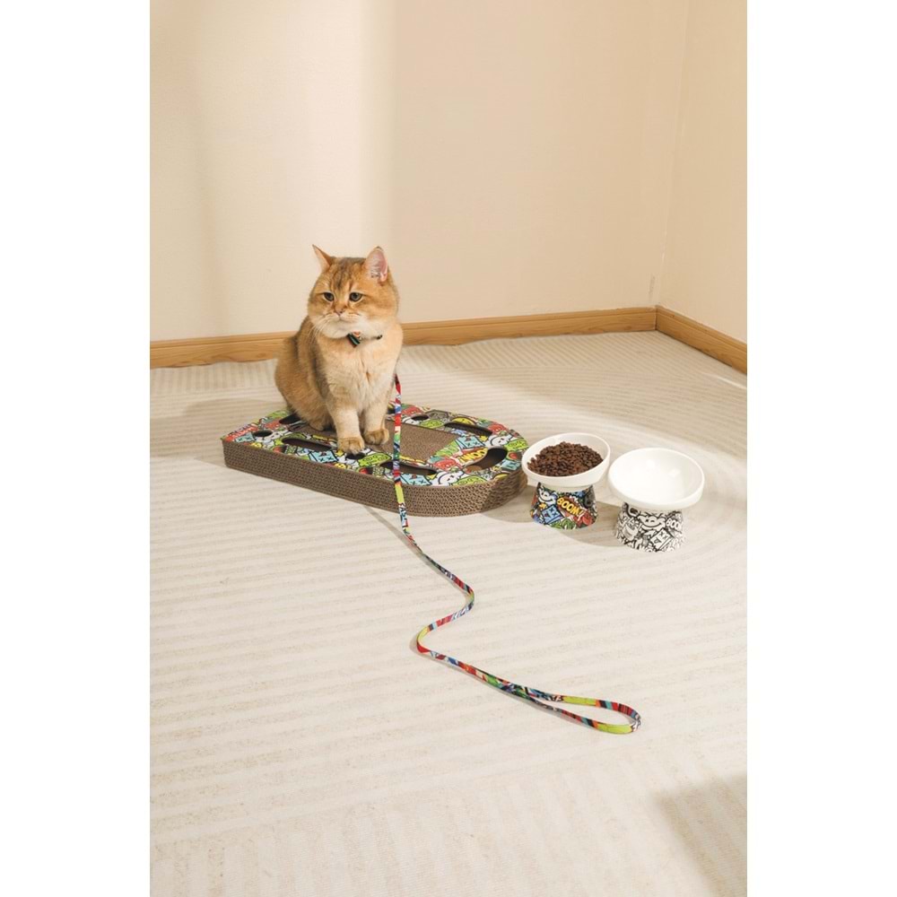 20641799 M-PETS URBAN STYLE FREESTYLE KARTON TIRMALAMA MİX COLOR