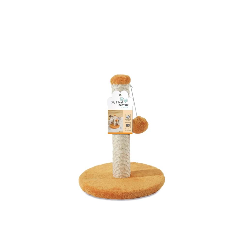 20643199 M-PETS MY FIRST KEDİ TIRMALAMA PONPONLU ORANGE