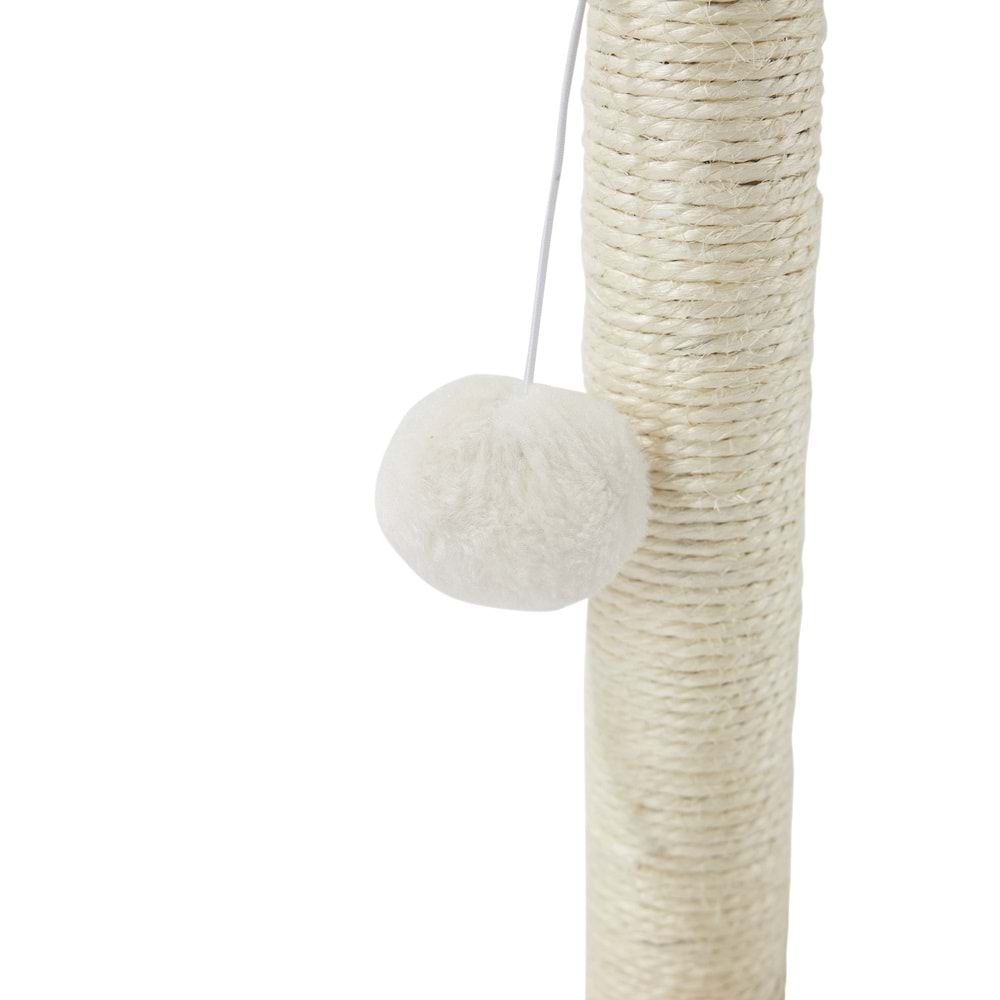 20643399 M-PETS MY FIRST KEDİ TIRMALAMA PONPONLU WHİTE