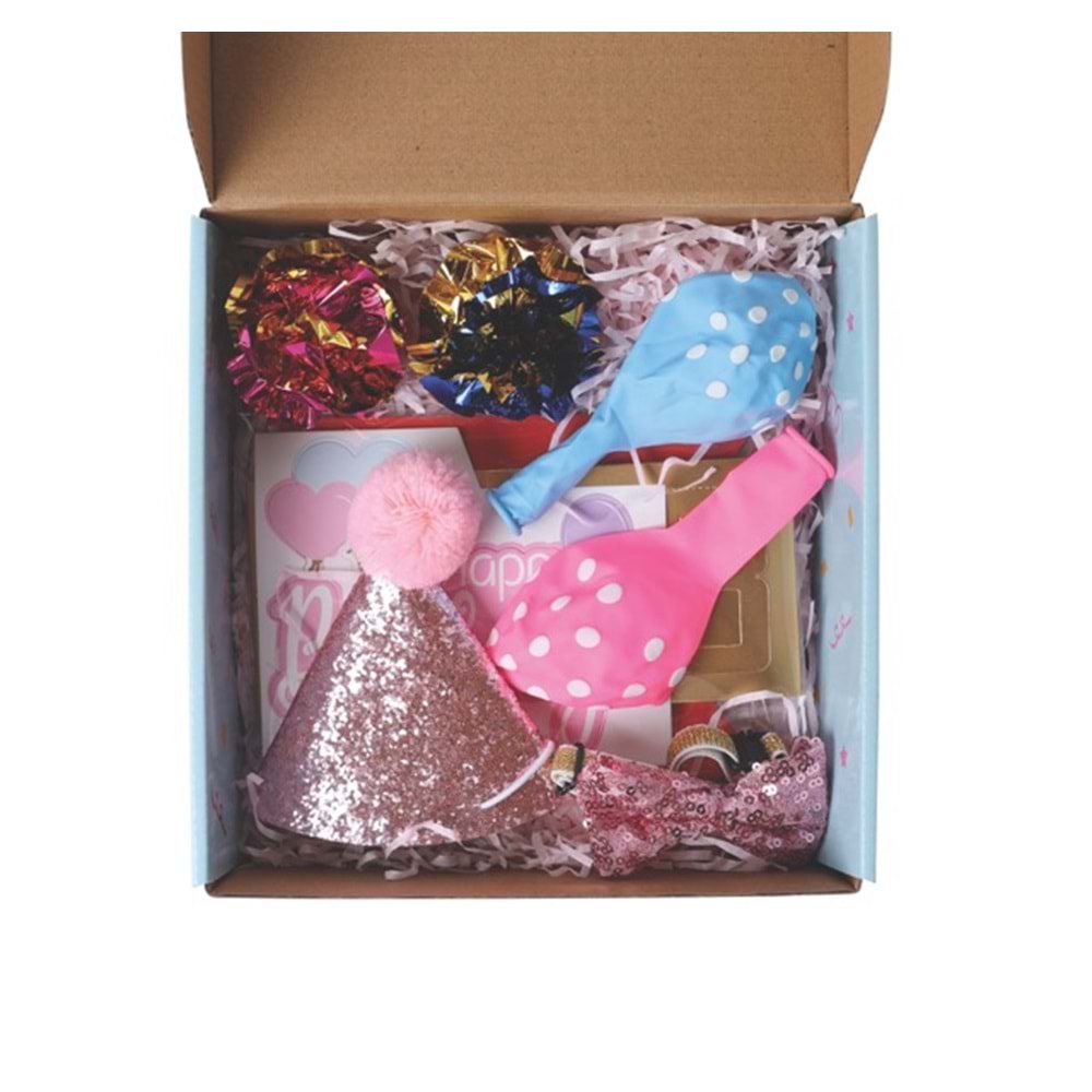 20644699 M-PETS PARTY TIME DİŞİ KEDİLER İÇİN DOĞUM GÜNÜ SETİ