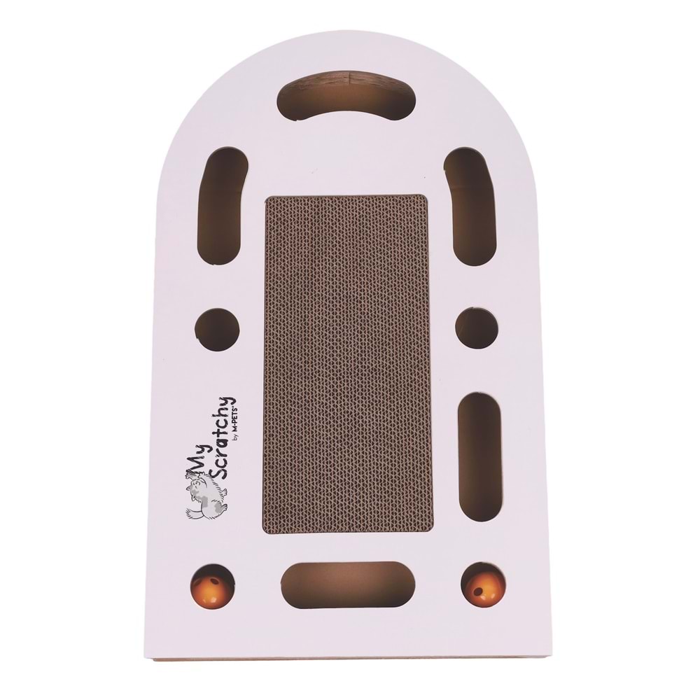 20644899 M-PETS MY SCRATCHY TENNEESSEE KARTON TIRMALAMA WHİTE