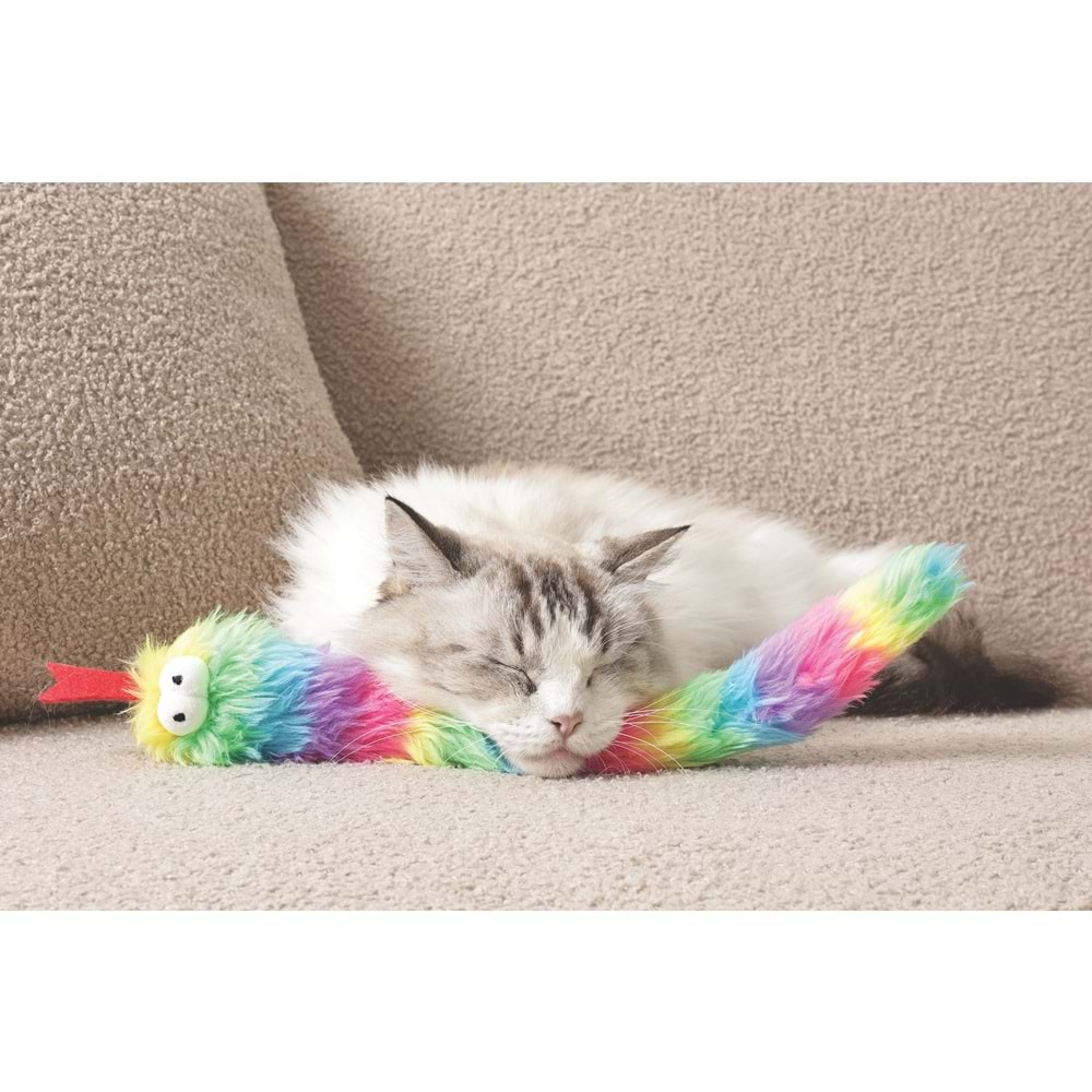 20654399 M-PETS FLUFFY ZAZ CATNİPLİ KEDİ OYUNCAĞI MİX COLOR