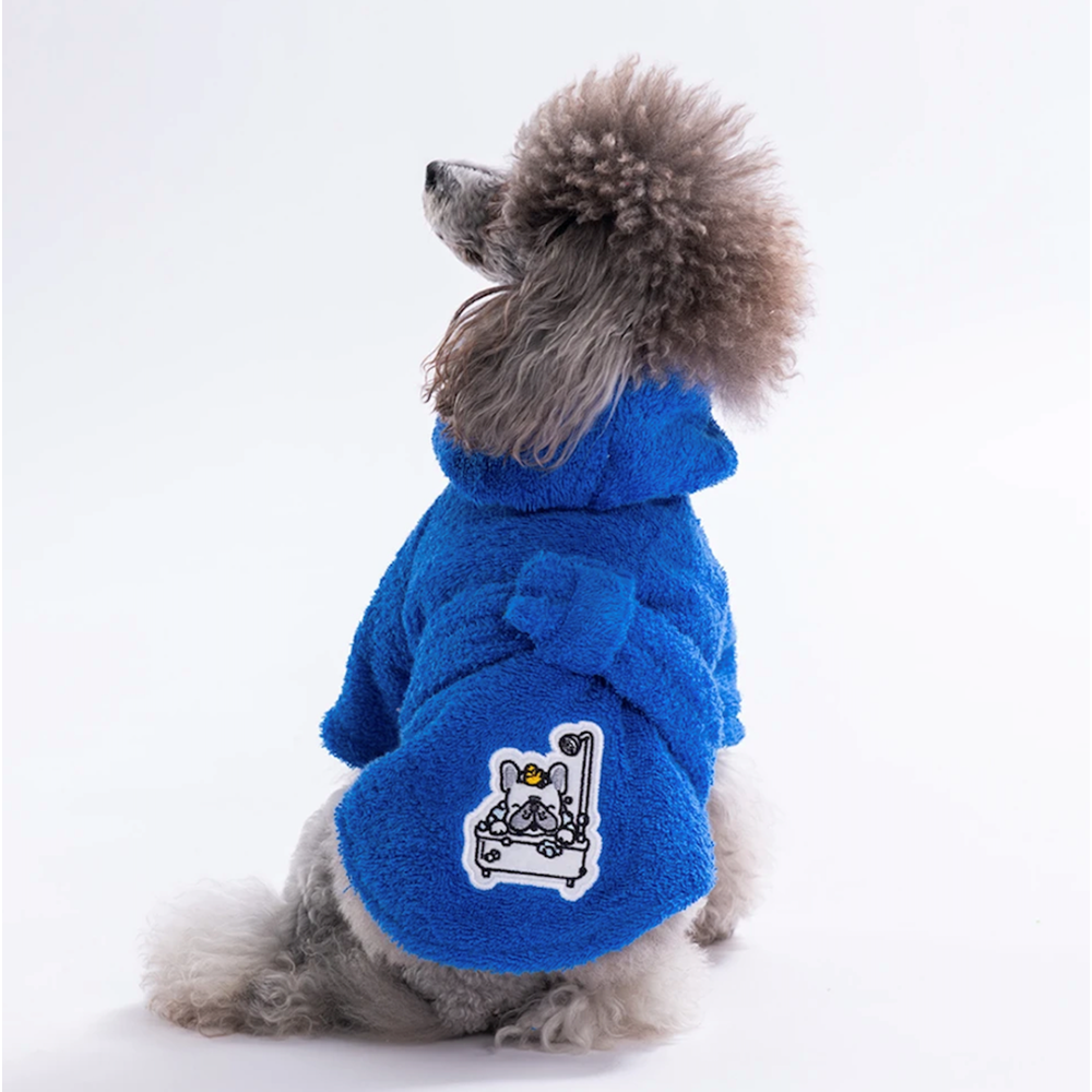 25052-PAWSTAR MAVI PATTAYA BORNOZ 5Lİ SET S-M/S-M/L-XL/L-XL/2XL-3XL