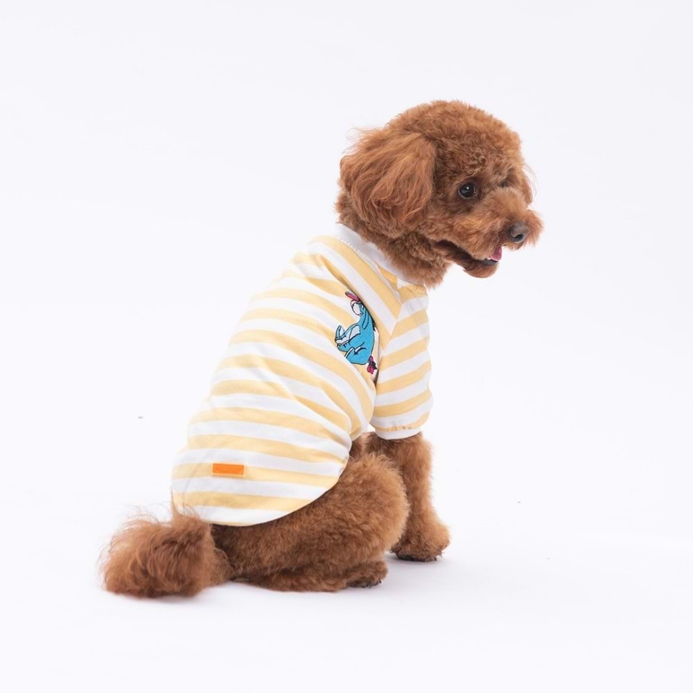 25706-PAWSTAR SARI EEYORE SWEAT 5Lİ SET (M-L-L-XL-2XL)