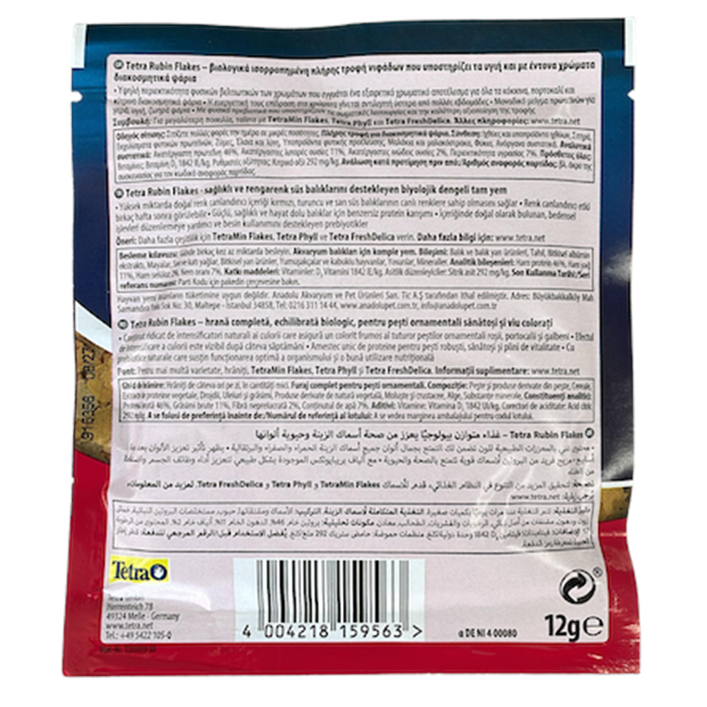 159563-TETRARUBİN FLAKES 12GR
